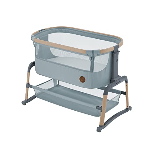 34% DESCUENTO Maxi Cosi Iora Air Cuna Colecho Bebe, Malla Integral, 0 6 meses (9 kg), Modo Mecedora, Fácil Deslizamiento, Fácil Transporte, 2 Ruedas, Beyond Grey