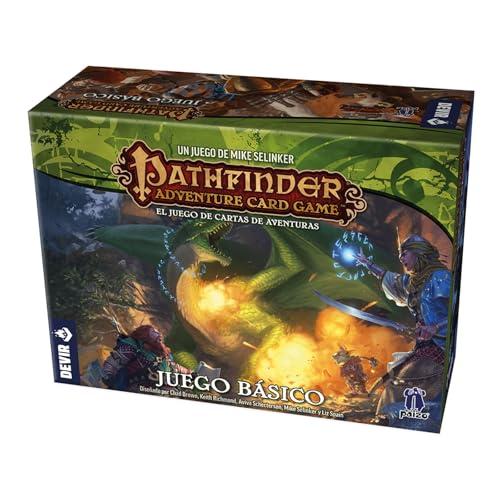 50% DESCUENTO Devir Juego de Cartas de Aventuras de Pathfinder, Juego Cooperativo, Modo Solitario (BGPATHCARTSP)