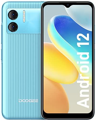 DOOGEE Teléfono Móvil Libre Android 12 X98 Pro, Smartphone con 9GB + 128 GB, 6.52″ HD Sony Cámara 12+2MP+8MP Front, Helio G25 / Octa Core, Batería 4200 mAh Carga Rápida 10W OTG