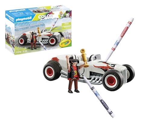 45% DESCUENTO PLAYMOBIL Color 71376 Hot Rod, diversión Creativa para Colorear para los Aficionados a los Coches, con rotuladores solubles en Agua y numerosos Accesorios, Juguetes para niños a Partir de 5 años
