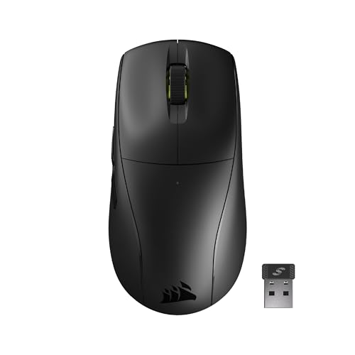 65% DESCUENTO Corsair M75 Air Wireless Ratón Ultraligero para Juegos – 2.4GHz & Bluetooth – 26,000 PPP – hasta 100 Horas de Batería – Compatible con iCUE – Negro