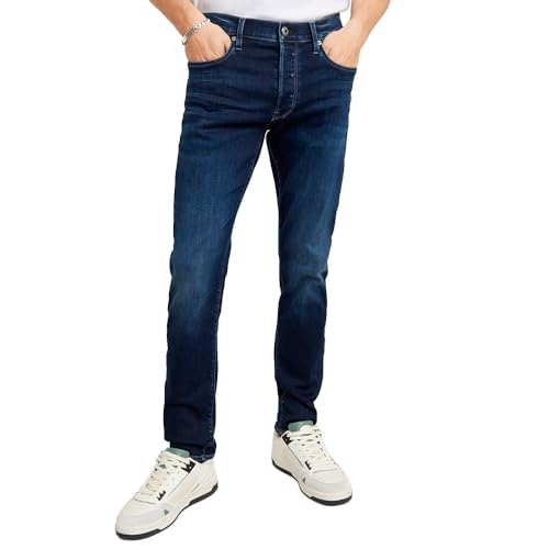 70% DESCUENTO G STAR 3301 Slim Jeans Vaqueros, Azul (Dk Aged D25742 8968 89), 36W / 30L Hombre