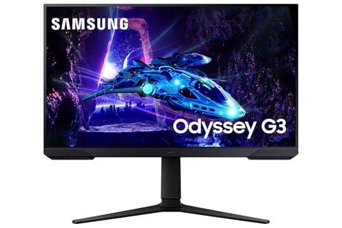 32% DESCUENTO Samsung LS27DG300EUXEN   Monitor Gaming Odyssey G3 de 27″ Full HD (1920 x 1080, 16:9, 180Hz, 1ms, Panel IPS, AMD FreeSync, Modo Eye Saver, Flicker Free), Negro, Versión 2024