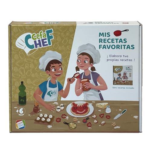 63% DESCUENTO Cefa Toys   Cefa Chef, Mis Recetas Favoritas, Set de Cocina Infantil, Recetas y Experiencias Culinarias, Método de Aprendizaje Seguro y Divertido, A Partir de 6 Años