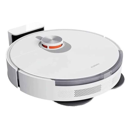 Xiaomi Robot Vacuum S20   Robot Aspirador y fregasuelos con Sistema Inteligente de navegación láser (LDS), succión de 5000 Pa, rutas de Limpieza en Zigzag, Blanco (Versión ES)