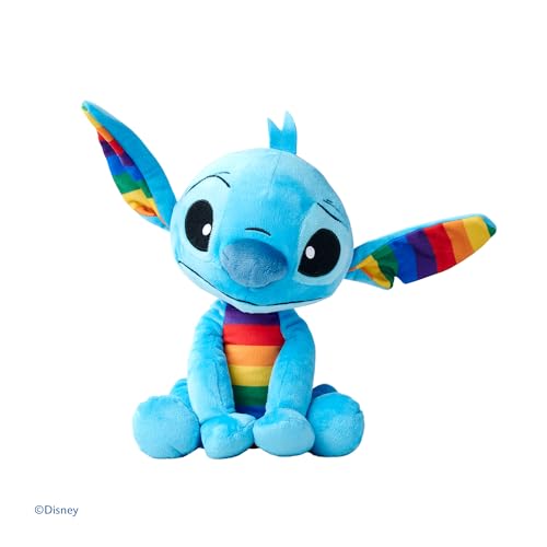 45% DESCUENTO Simba Peluche de Stitch 25cm, Especial Pride. Licencia Oficial. Apto para Todas Las Edades (6315870049)