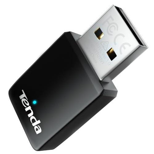 24% DESCUENTO Tenda AX900 Adaptador USB WiFi para PC, Doble Banda 5G/2.4G, USB2.0, Modo Ap, MU MIMO, WPA2, Windows 7/10/11, Linux(3.10 6.14), U11