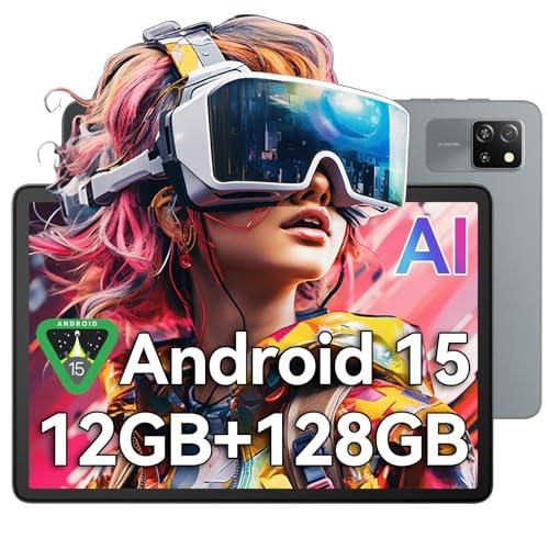36% DESCUENTO Blackview Tablet Android 15 Tab 60 WiFi 10 Pulgadas, PC Tablet, 12GB RAM + 128GB ROM/2TB TF, WiFi 6 Widevine L1, PC Mode 5100 mAh Batería Tablet Gaming Dual Cámara 8MP+5MP/WPS Suite/HD IPS