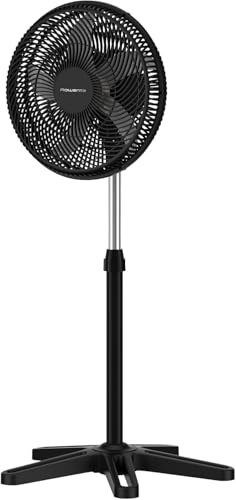 32% DESCUENTO Rowenta Turbo Essential ventilador de pie, Potente, 3velocidades, Diseño duradero, Menor consumo energético, VU3110F3, 35 m3/min, 3 velocidades