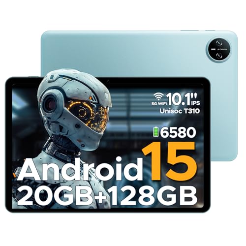 53% DESCUENTO DOOGEE Tab A9 Pro Android 15 Tablet 10 Pulgadas, 20GB RAM+128GB ROM/2TB TF MAX, HD IPS Pantalla, 6580mAh Batería, Tablet WiFi5 2.4/5GHz/8MP+5MP/Facial ID/GMS/BT5.0/3.5mm Jack