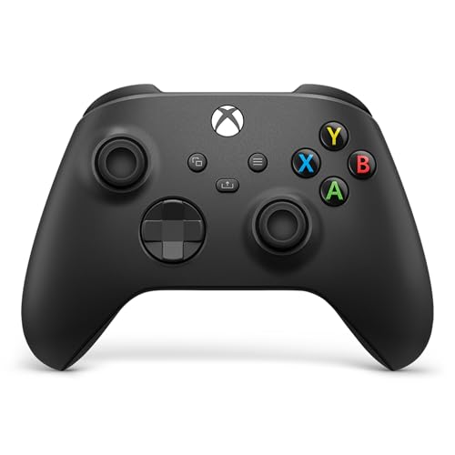 35% DESCUENTO Xbox Wireless Controller Carbon Black para Xbox Series X|S, Xbox One, Windows 10/11, iOS y Android