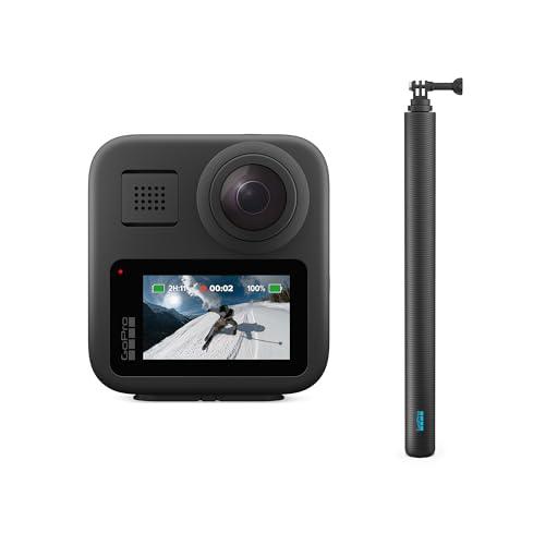 26% DESCUENTO GoPro Cámara de acción MAX 360 + Vara de extensión Pole de Fibra de Carbono de 2,7 m