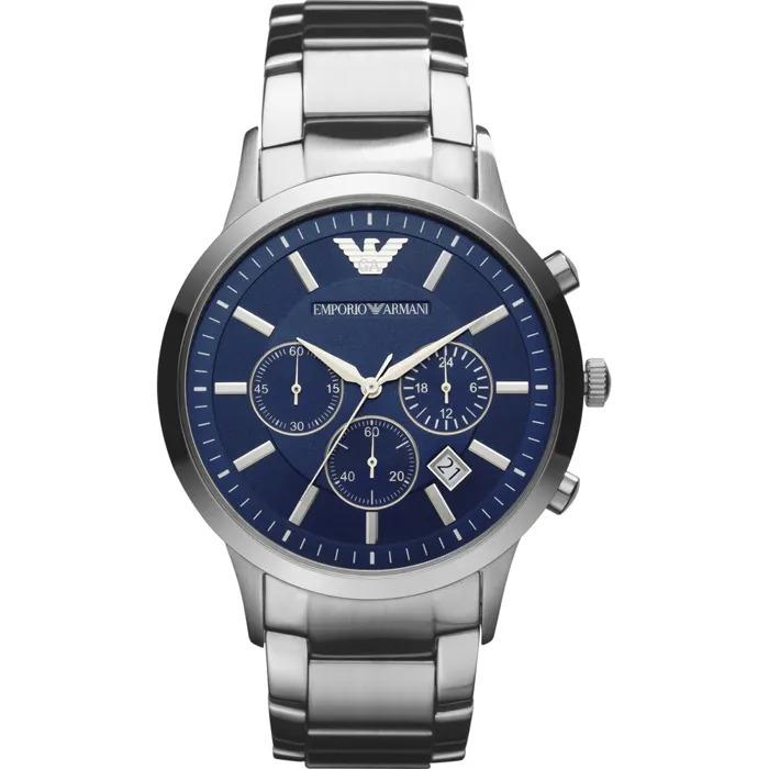 Emporio Armani Reloj hombre AR2448, con calendario, Incluye Caja Original, Diámetro: 43MM | Miravia