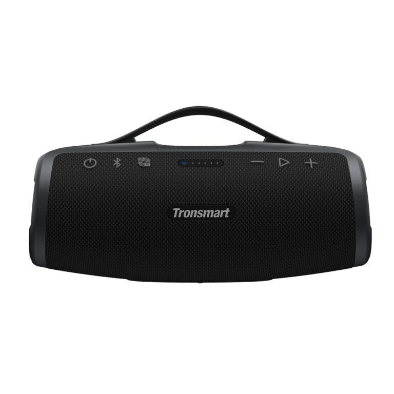 Tronsmart Mirtune S100 Altavoz Bluetooth 50W, Altavoz Portátil Potente, Resistente al Agua IPX7, Retractable Handle, 20H de Reproducción, Sonido Estéreo, Aux y Powerbank, Speaker con EQ para Exterior | Miravia