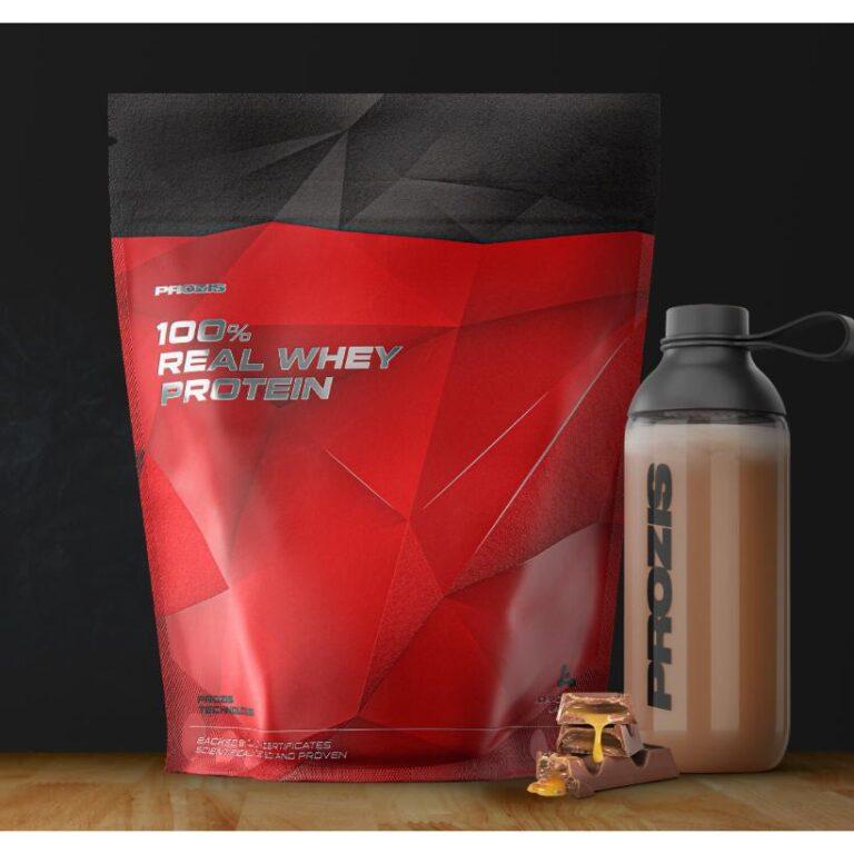 100% REAL WHEY PROTEIN (1KG) – Prozis Alta calidad Sin azúcares añadidos Deliciosos sabores | Miravia