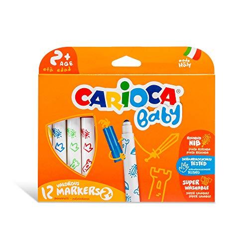 77% DESCUENTO Rotulador carioca baby 2 años caja 12 colores surtidos