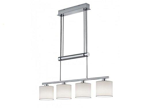OFERTÓN SUPREMO 85% DESCUENTO Trio Lighting Garda Colgante Niquel Mate
