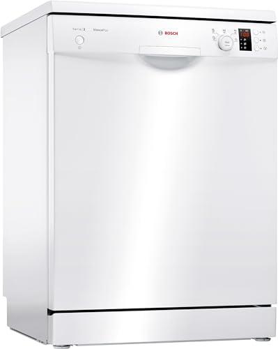 33% DESCUENTO Bosch Lavavajillas Libre Instalación, 60 cm, Motor EcoSilence, Programación Diferida, Blanco, SMS25AW05E