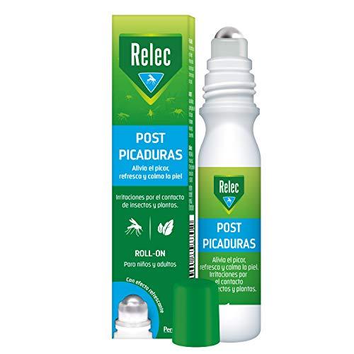 50% DESCUENTO Relec Post Picaduras Roll On 15 ml (+1 Año), Alivia Eficazmente el Picor Producido por Plantas e Insectos