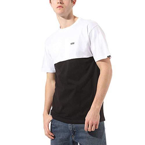 36% DESCUENTO Vans Colorblock tee, Camiseta Hombre, Multicolor (Black White Y28), Medium