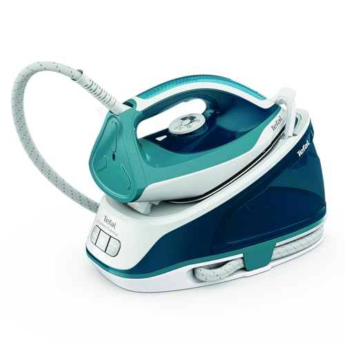 OFERTÓN SUPREMO 65% DESCUENTO Tefal Espress Essential Estación de Planchado de Vapor, Azul/Blanco