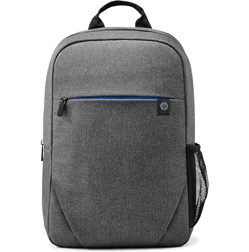 HP Prelude Mochila para Portátiles de hasta 15,6″   (Tejido Resistente al Agua, Bolsillo Protector Acolchado, Ultraligera)   Gris
