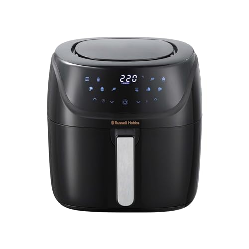 48% DESCUENTO Russell Hobbs Freidora de Aire 4l, Freidora sin Aceite 4 litros, air fryer L, 10 programas, pantalla LED táctil, temporizador, apto lavavajillas [Ahorra hasta un 46% en Energía] SatisFry 27160 56