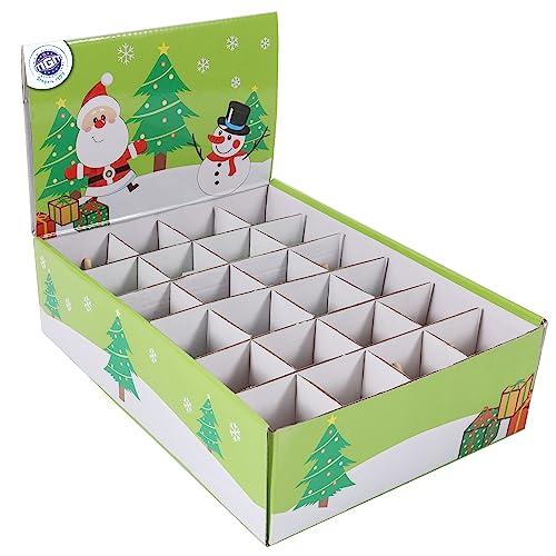 OFERTÓN SUPREMO 85% DESCUENTO PLANÈTE BOIS Pack de 24 Trompos Navideños FSC 030160PA 24 Piezas Multicolor Madera Juego para Niños Navidad Coleccionables 4,5 cm x 5 cm A Partir de 3 años (MGM 030160PA)