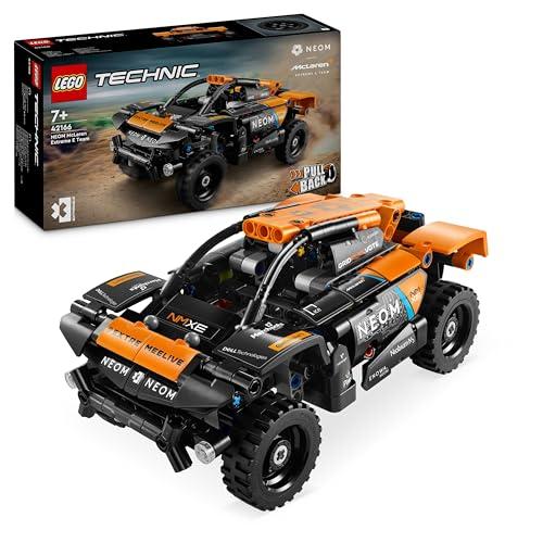 31% DESCUENTO LEGO Technic NEOM McLaren Extreme E Race Car, Vehículo Todoterreno de Juguete con Tracción Manual hacia Atrás, Coche de Carreras Rally como Regalo para Niños y Niñas de 7 Años o Más 42166