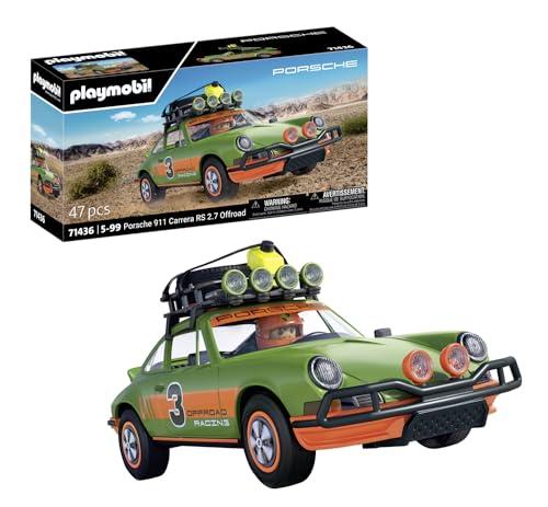 60% DESCUENTO PLAYMOBIL Porsche 71436 Porsche 911 Carrera RS 2.7 Offroad, emocionantes Paseos por Terreno, con diversas Funciones, Coche Coleccionable Juguetes para niños a Partir de 5 años