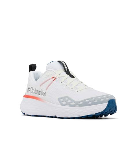 40% DESCUENTO Columbia Men’s Konos TRS, Low Rise Trekking and Hiking Shoes, White/Poppy Red, 6