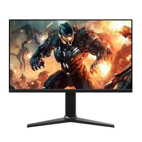Amazon Basics Monitor para juegos de 24″/61 cm, FHD 1080p, 165 Hz, compatible con VESA, sincronización adaptativa, respuesta de 1 ms, Negro
