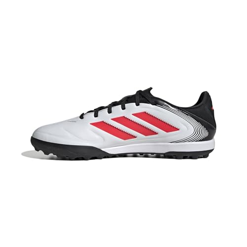 57% DESCUENTO adidas Copa Pure III League Turf Football Boots, Botas de fútbol Unisex Adulto, Cloud White/Lucid Red/Core Black, 42 EU
