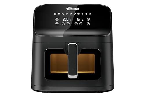 Tristar Freidora de Aire con ventana de visualización   10 programas de cocción   Revestimiento antiadherente   Protección contra el sobrecalentamiento   7,5 L   1700 W   FR 9039