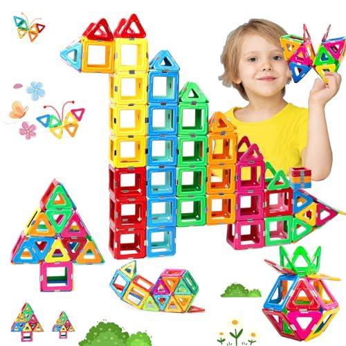 Bloques de Construcción Magnéticos 36 Piezas Construcciones Magnéticas Juguetes Niños Niñas 3 4 5 6 7 8 Años Creativo Educativos Regalo Juguete para Niños Niñas 3 4 5 Años Cumpleaños Navidad Regalo