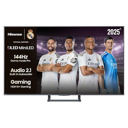 29% DESCUENTO Hisense 50E8Q Mini LED Smart TV, Quantum Dot, 144Hz, Subwoofer Integrado, Dolby Vision IQ & Dolby Atmos, Full Array Local Dimming, Procesador Hi View Engine