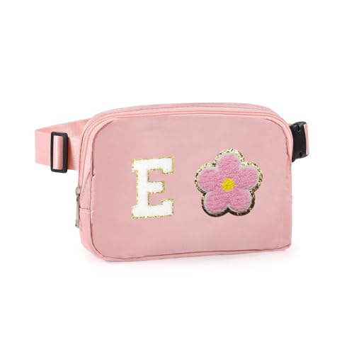 Bolso Bandolera Personalizado para Niños Adultos Riñonera con Iniciales Motivos Regalo para Niños Niñas (Style 1)