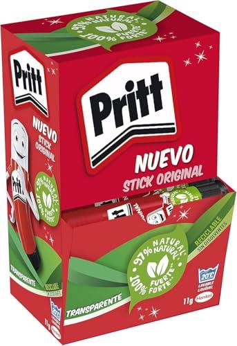 42% DESCUENTO Pritt Barra Adhesiva, pegamento infantil seguro para niños para hacer manualidades, cola universal de adhesión fuerte para estuche escolar y oficina, 15×11 g Pritt Stick