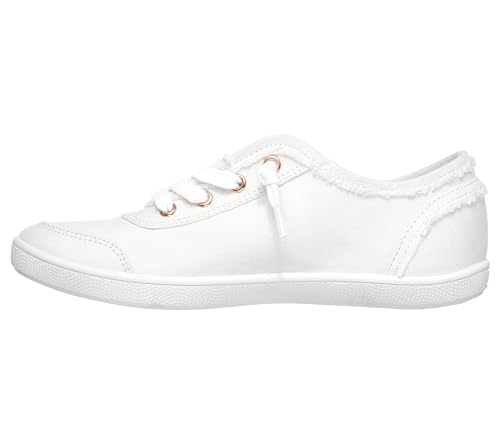 47% DESCUENTO Skechers Bobs B Cute Regular, Zapatillas, Mujer, White Canvas, 39.5