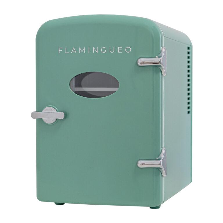 Flamingueo Nevera Pequeña – Mini Nevera 4L Nevera 12V/220V Mini Neveras Para Habitación Función Frío y Calor Nevera Cosmeticos Nevera Skincare | Miravia