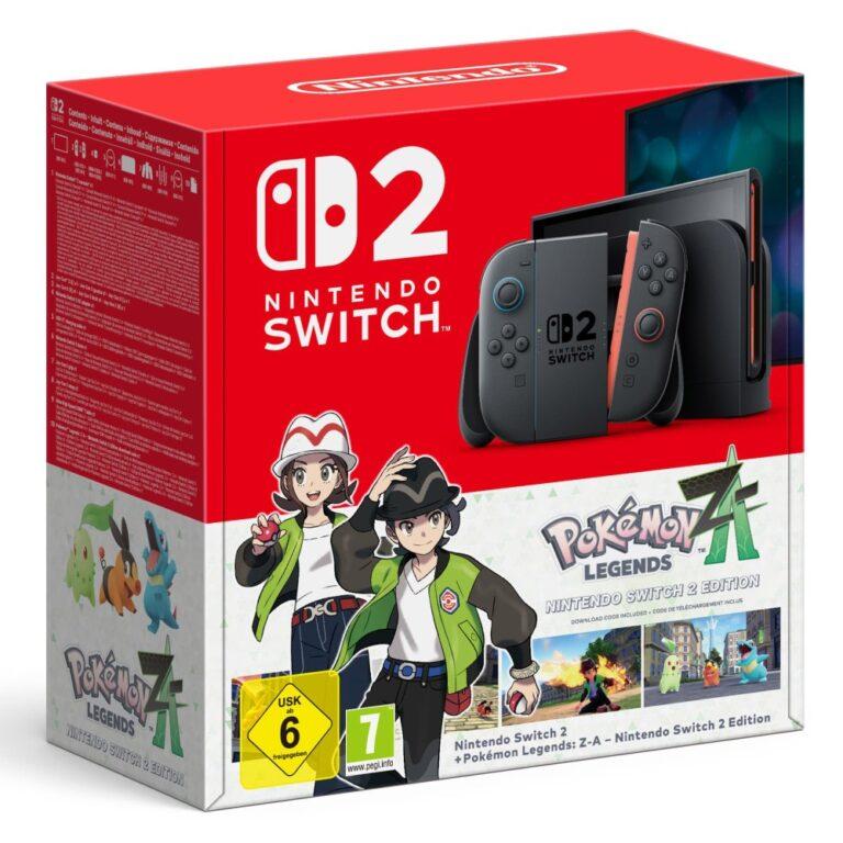 PREVENTA CONSOLA NINTENDO SWITCH 2 + LEYENDAS POKEMON LEGENDS ZA SWITCH 2 EDITION CÓDIGO D DESCARGA VERSIÓN ESPAÑOLA GARANTÍA EU | Miravia