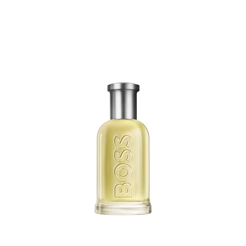 31% DESCUENTO BOSS Bottled Eau de Toilette para hombre 50 ml | Fragancia masculina con notas amaderadas y canela | larga duración