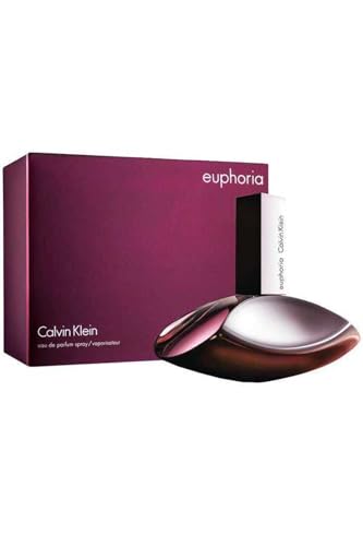 28% DESCUENTO CALVIN KLEIN Euphoria Eau de Parfum para mujer | Fragancia femenina con notas de granada, orquidea negra y madera de caoba | 100 ml