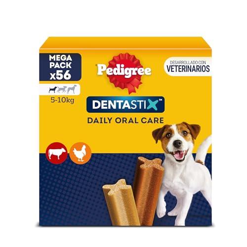 34% DESCUENTO Pedigree Dentastix Snack Dental para la Higiene Oral de Perros Pequeños (1 Pack de 56ud)