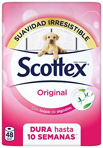 27% DESCUENTO Scottex Original Papel Higiénico 48 Rollos