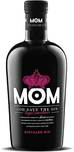 MOM GOD SAVE THE GIN   Ginebra Premium   Elaborada con Frutos Rojos   700 ml