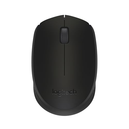 56% DESCUENTO Logitech M171 Ratón inalámbrico para PC, Mac, portátil, 2,4 GHz con minireceptor USB, seguimiento óptico, duración batería 12 meses, ambidiestro, Negro