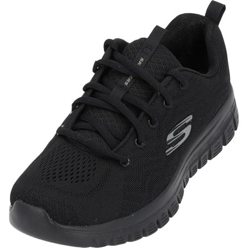 43% DESCUENTO Skechers Graceful Get Connected Regular, Zapatillas Mujer, Black Mesh Trim, 37 EU