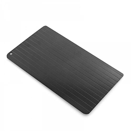 BUENA OFERTA 31% DESCUENTO InnovaGoods® Tabla de descongelar, Bandeja de descongelación rápida, Plancha, Alimentos. Color Negro.
