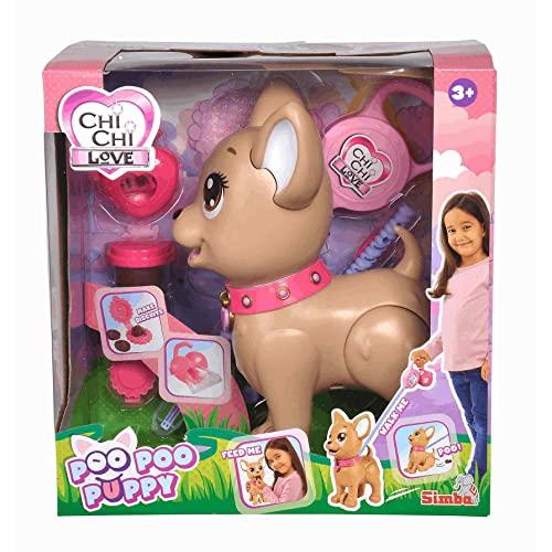 61% DESCUENTO Simba Chi Chi Love Paseo Poo Poo Puppy, Perro Chihuahua de Juguete para pasear, 30 cm, Incluye Correa, plastilina y Accesorios. A Partir de 3 años (105893264)